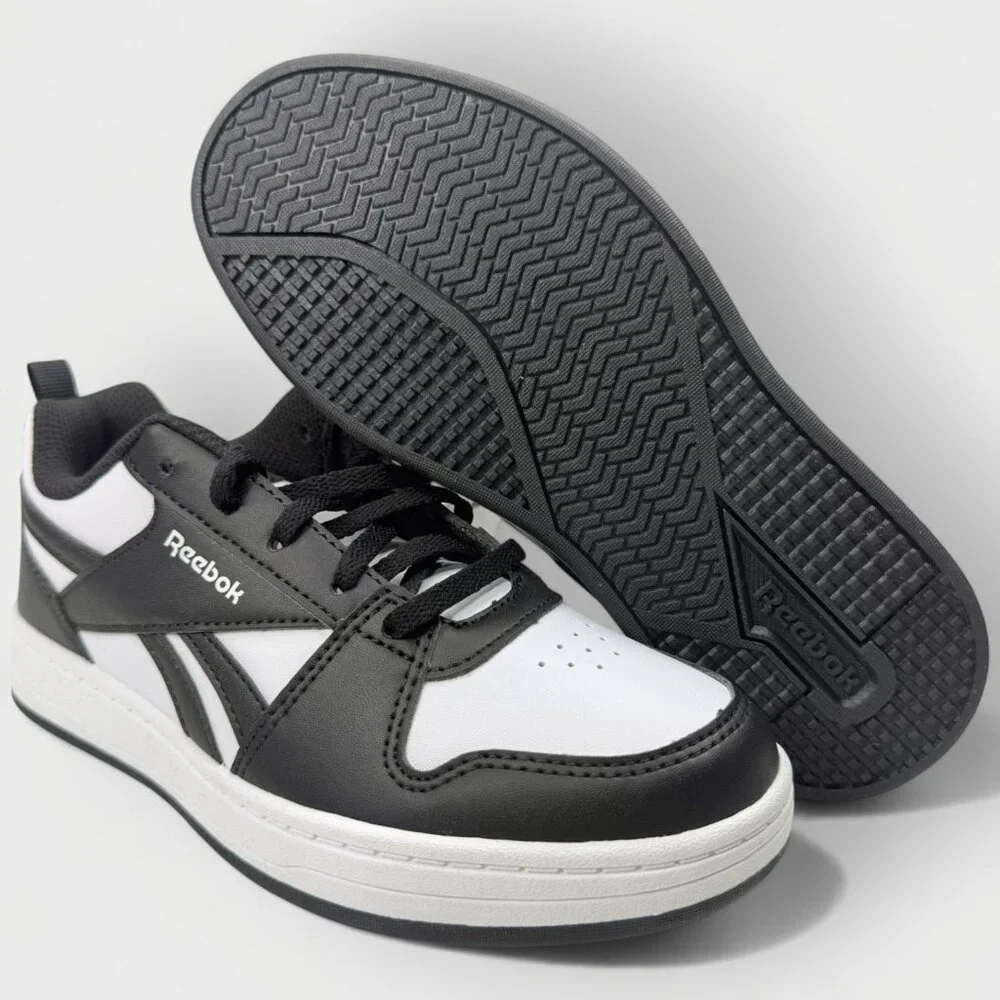Reebok Boys Royal Prime 2.0 Black White US 13 Big Kids Sneaker New w/ Box - Picture 8 of 13